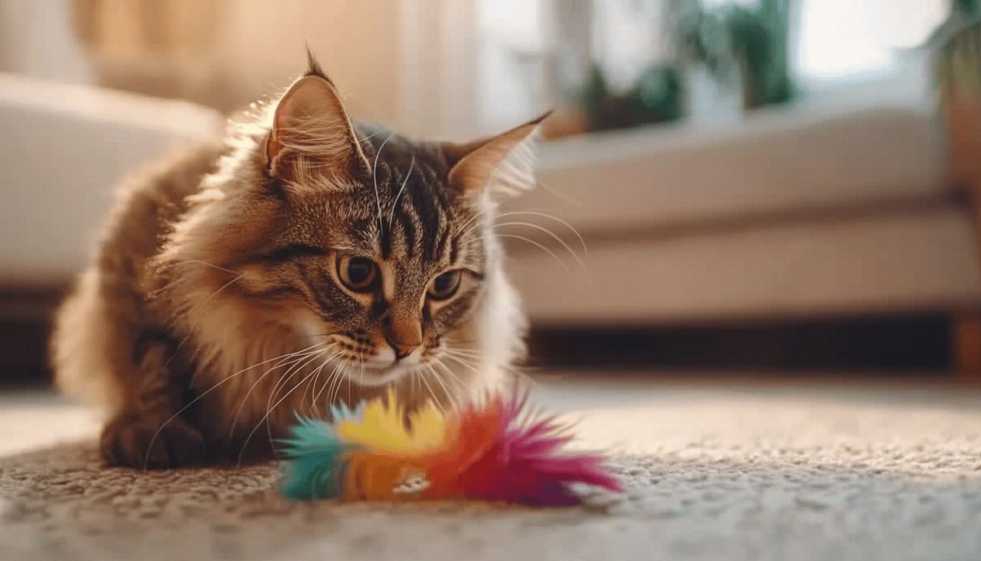 Les bienfaits des jeux interactifs pour l'épanouissement des chats domestiques
